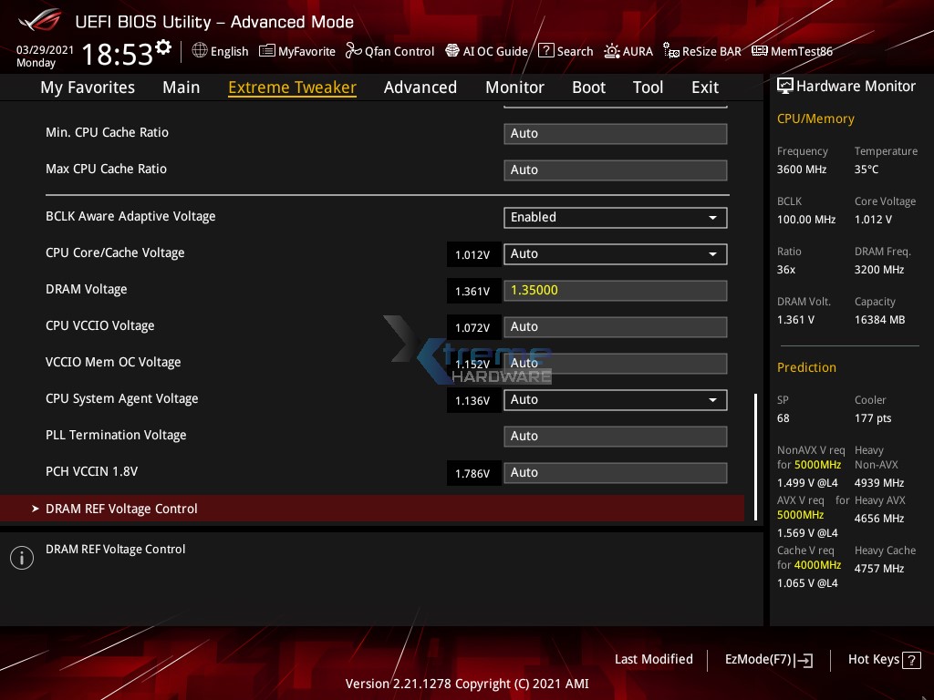 ROG MAXIMUS XIII HERO BIOS 8 00b0b